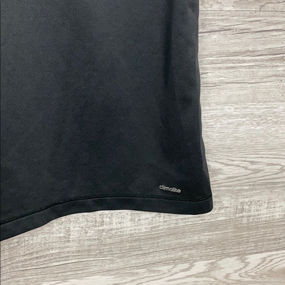 Adidas Climalite Gray Short Sleeve Active Shirt - Picture 8 of 8